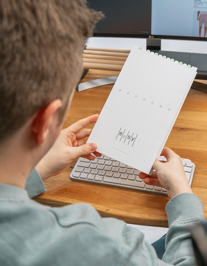 Der eesy Passwortmanager in Benutzung